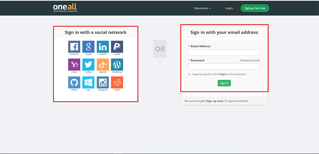 Social Login 社交登入