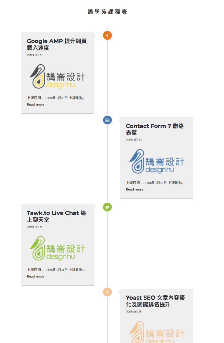 Timeline Express 時間軸 製作 沿革 年表 