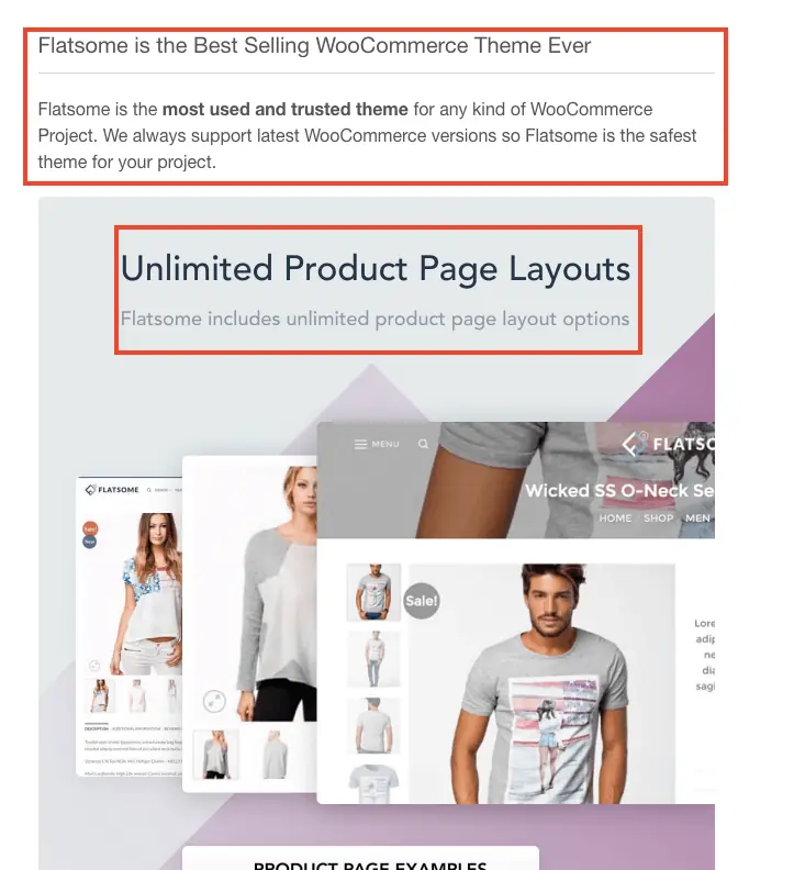 Flatsome 主題教學:WooCommerce 購物網站主題特色、價格與安裝設定 10 Flatsome 介紹頁說明與 WooCommerce 的整合