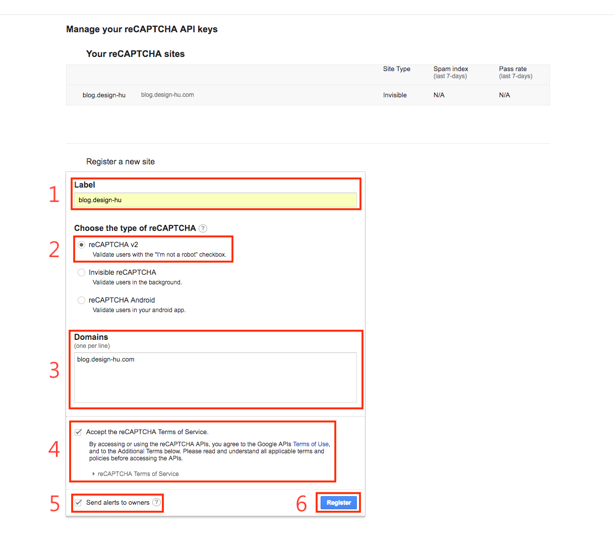 Google reCAPTCHA 教學 我不是機器人 驗證按鈕 