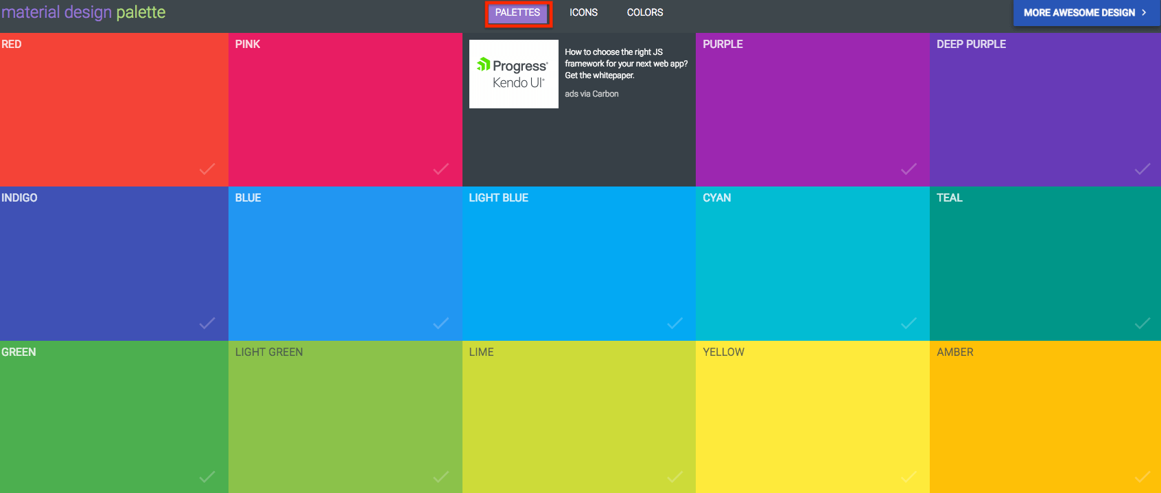 網頁配色 分析教學 - 查詢色彩建議配置一次搞定 網站配色 