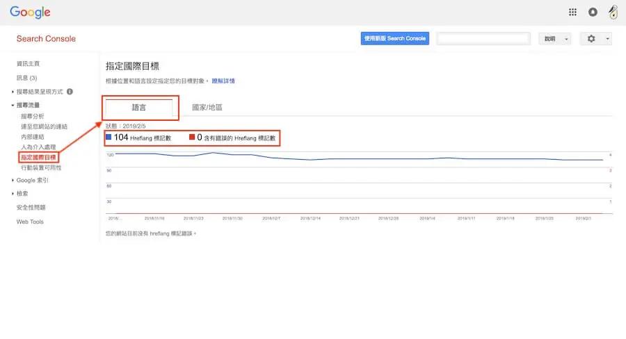 Google Search Console 教學 - hreflang 網站指定國際目標 hreflang