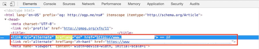 hreflang 