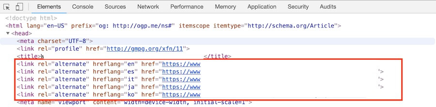 hreflang 