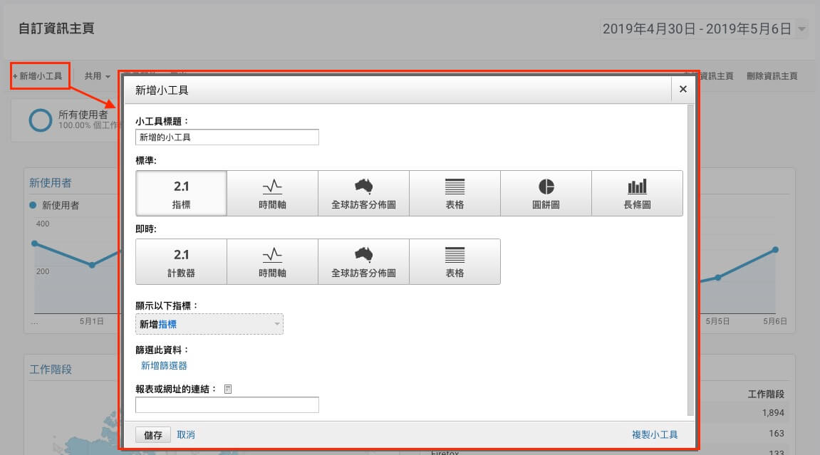 Google Analytics 自訂報表教學 