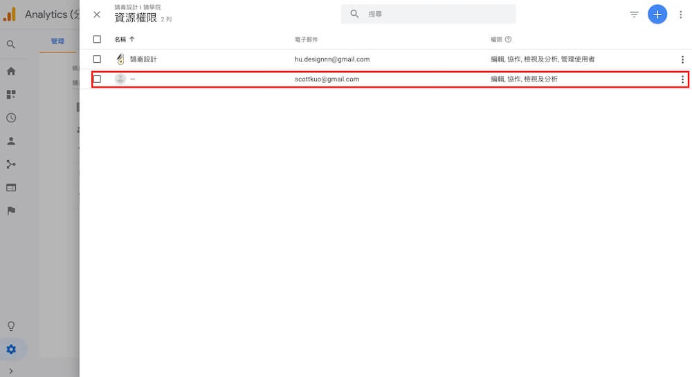 Google Analytics 資源設定教學 