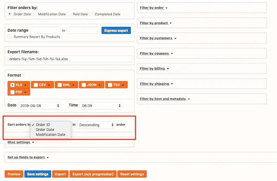 WooCommerce 訂單匯出 外掛教學,自訂區間條件及選擇檔案格式 WooCommerce 訂單匯出