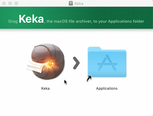 Mac KeKa 壓縮程式