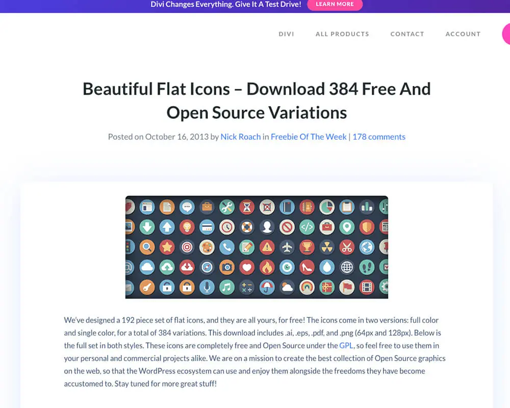 iconbros 及 ElegantThemes 介紹與使用方式 網頁 icon 資源分享