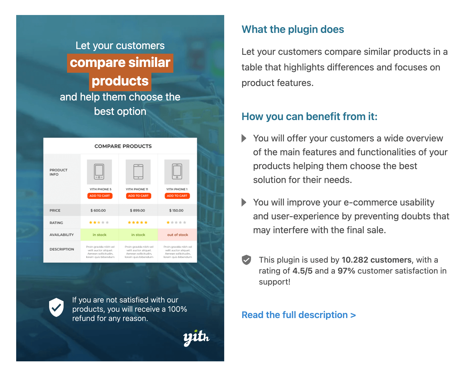 YITH WOOCOMMERCE COMPARE