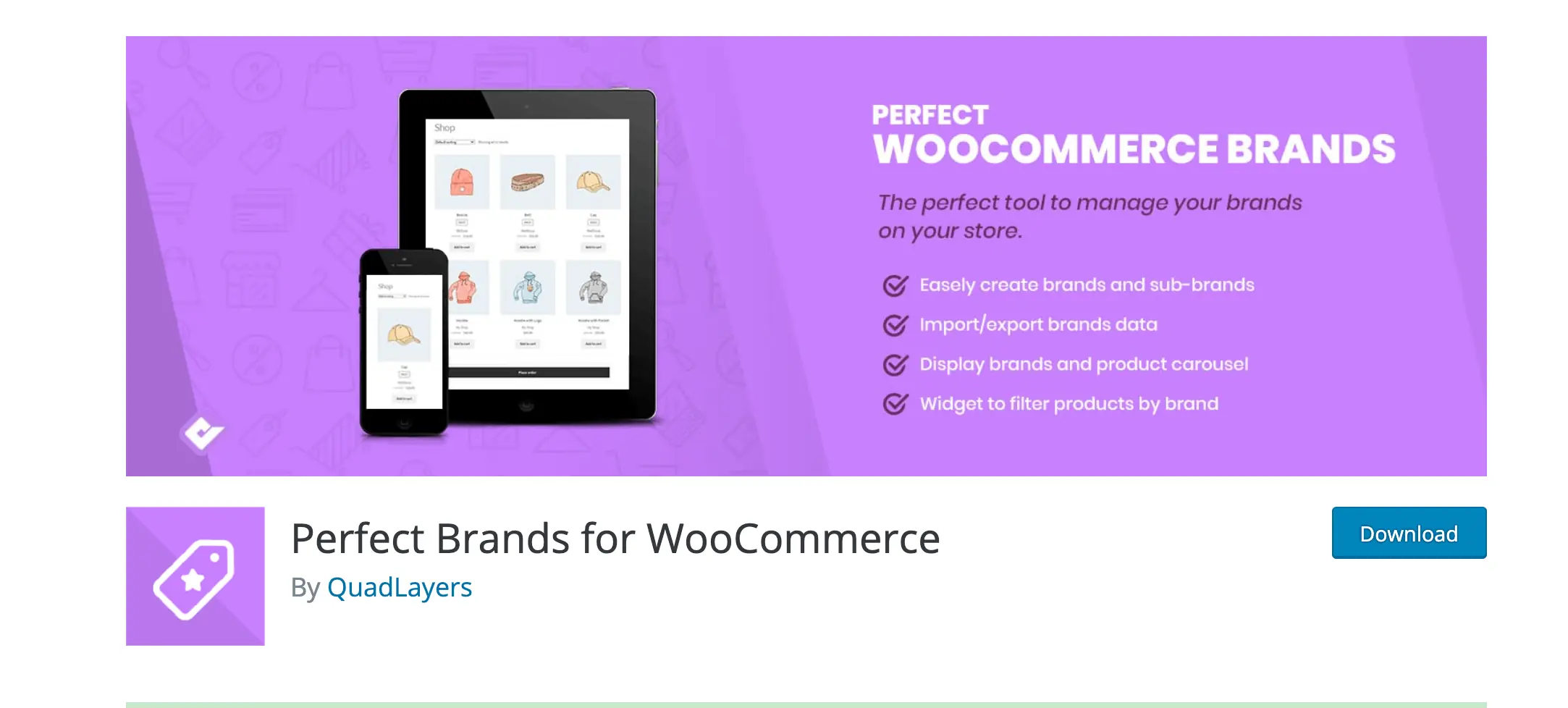 Perfect Brands for WooCommerce 幫你的商品做好品牌分類! Perfect Brands for WooCommerce