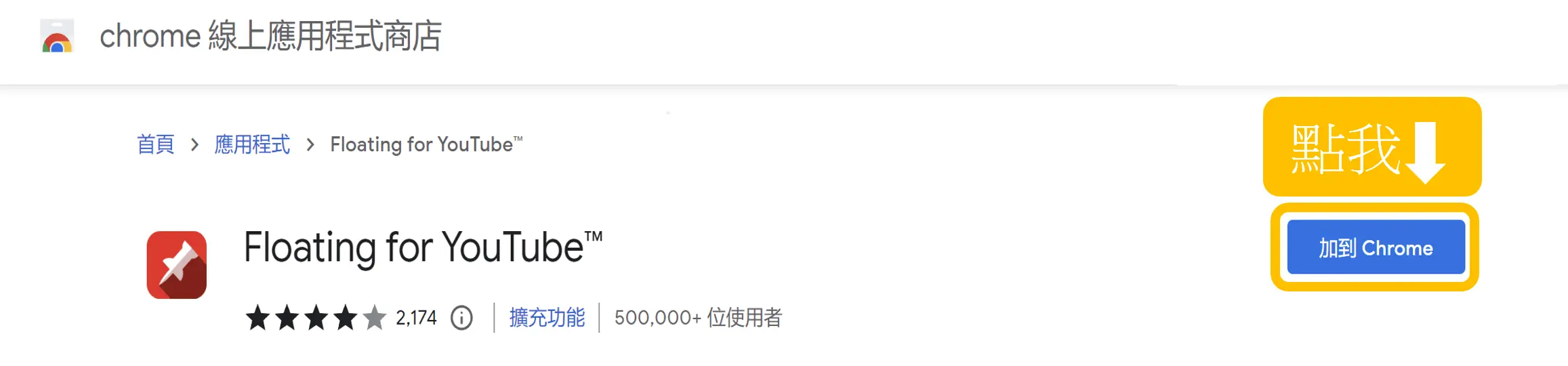 Floating for YouTube 教學:讓 YouTube 影片浮動置頂的擴充功能 2 what is Floating for YouTube|鵠學苑