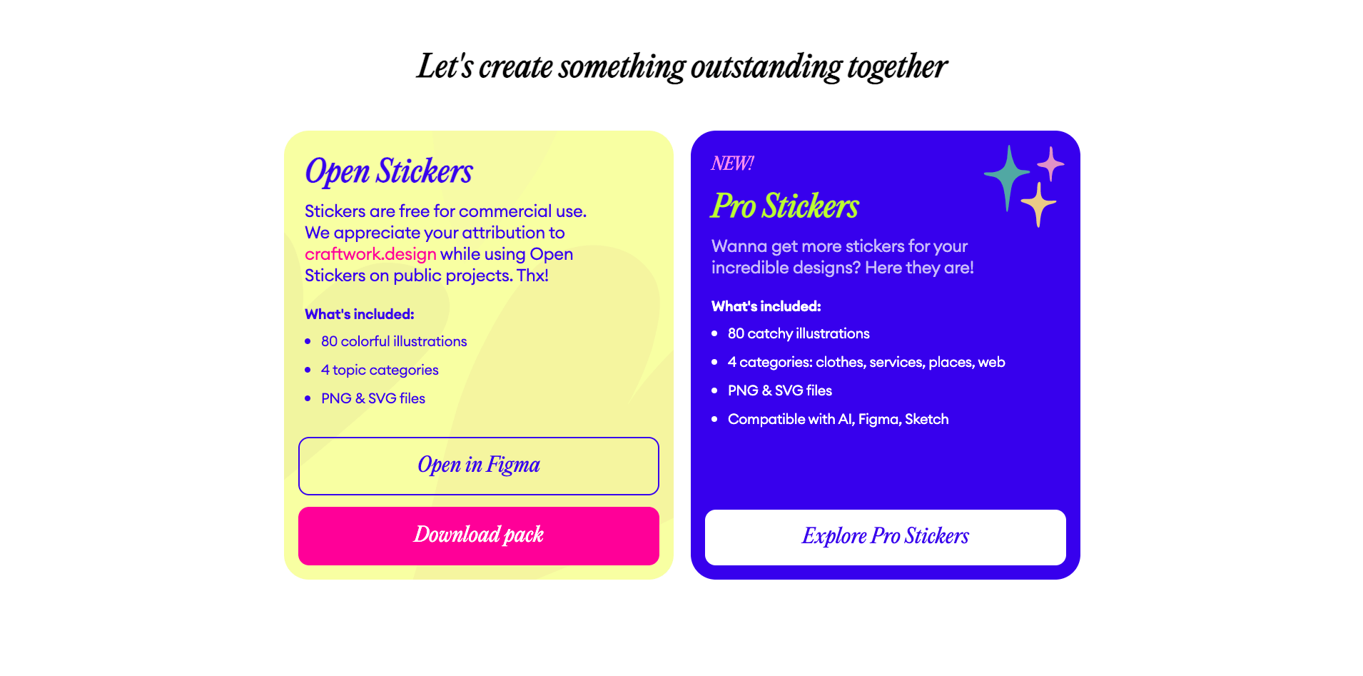 截圖 2022Open Stickers 免費手繪彩色插圖，輕鬆擁有80款去背手繪插圖！｜鵠學苑