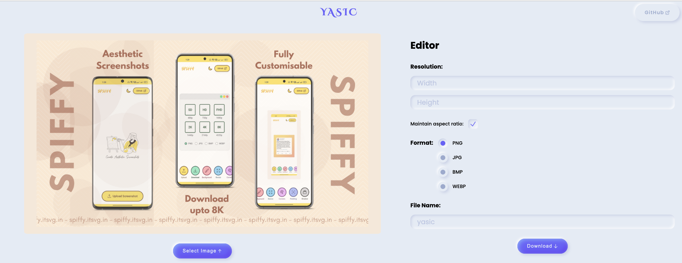 YASIC 簡易線上圖片編輯工具還能輕鬆轉檔 是什麼｜架站資源｜鵠學苑