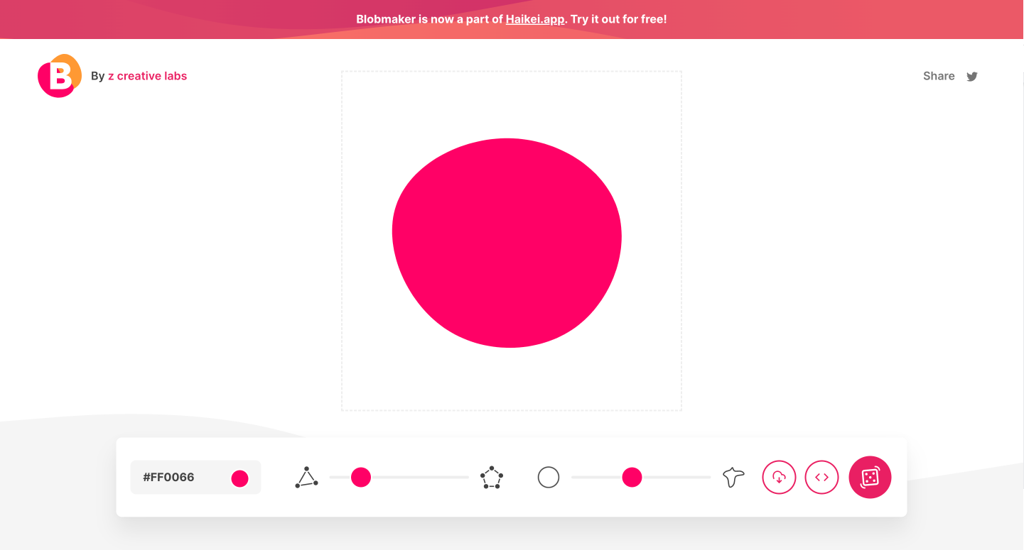 Blobmaker 神級不規則形狀生產器，讓你做簡報沒煩惱！｜架站資源｜鵠學苑01