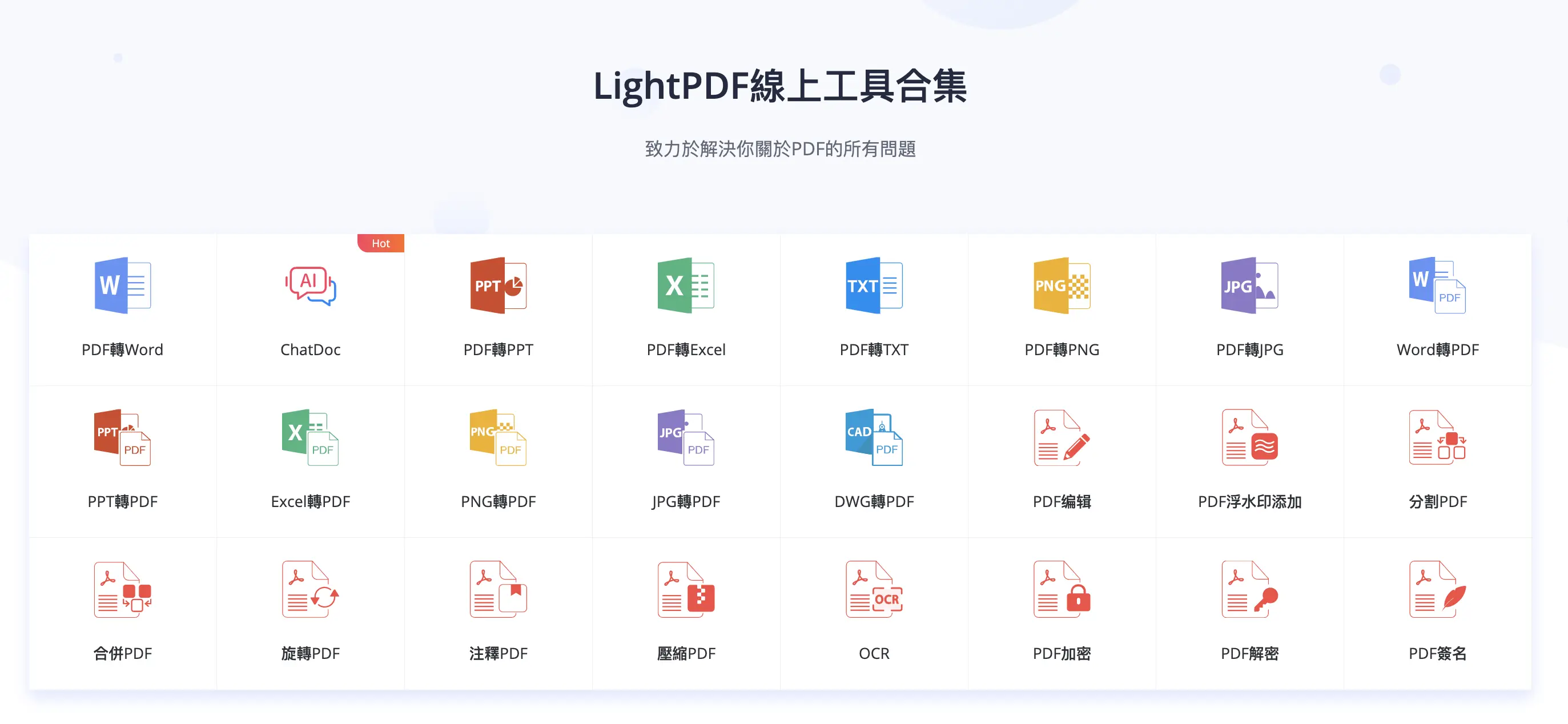 LightPDF – ChatDocs 智慧AI 文件閱讀閱讀輔助，幫你快速整理文件 - 步驟 03