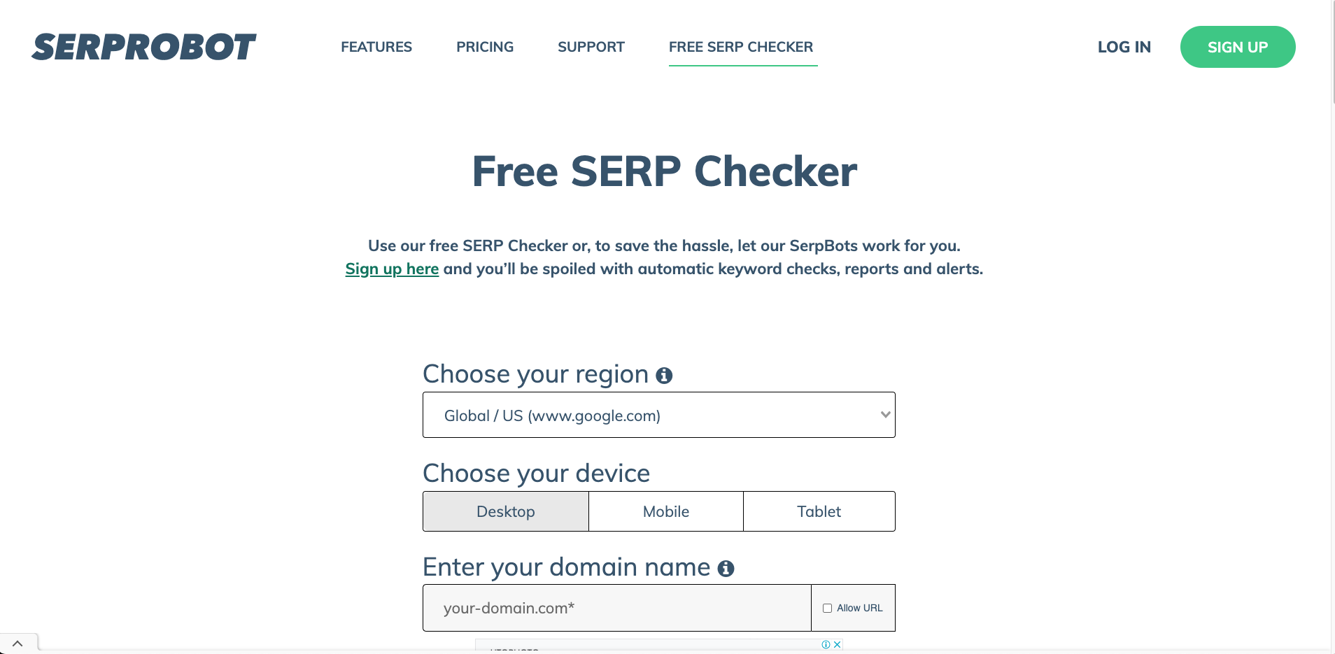 Free SERP Checker ｜what isFree SERP Checker ｜