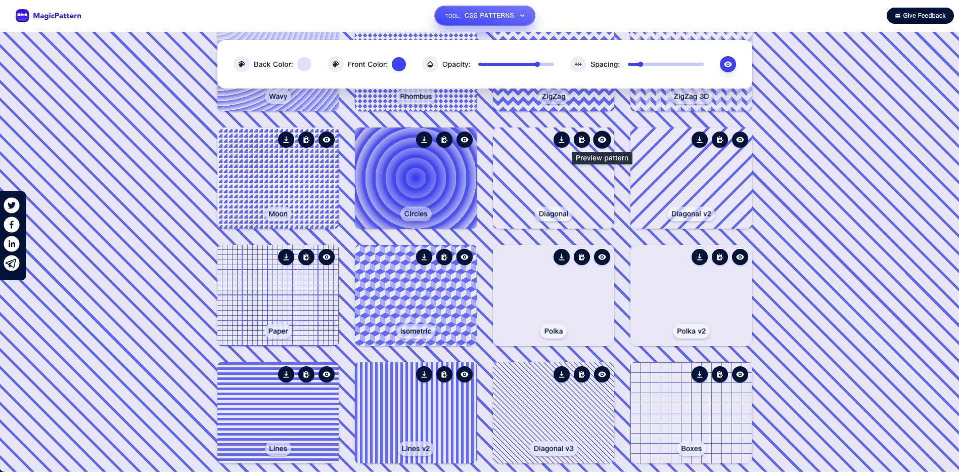 CSS Background Patterns｜step2｜鵠學苑