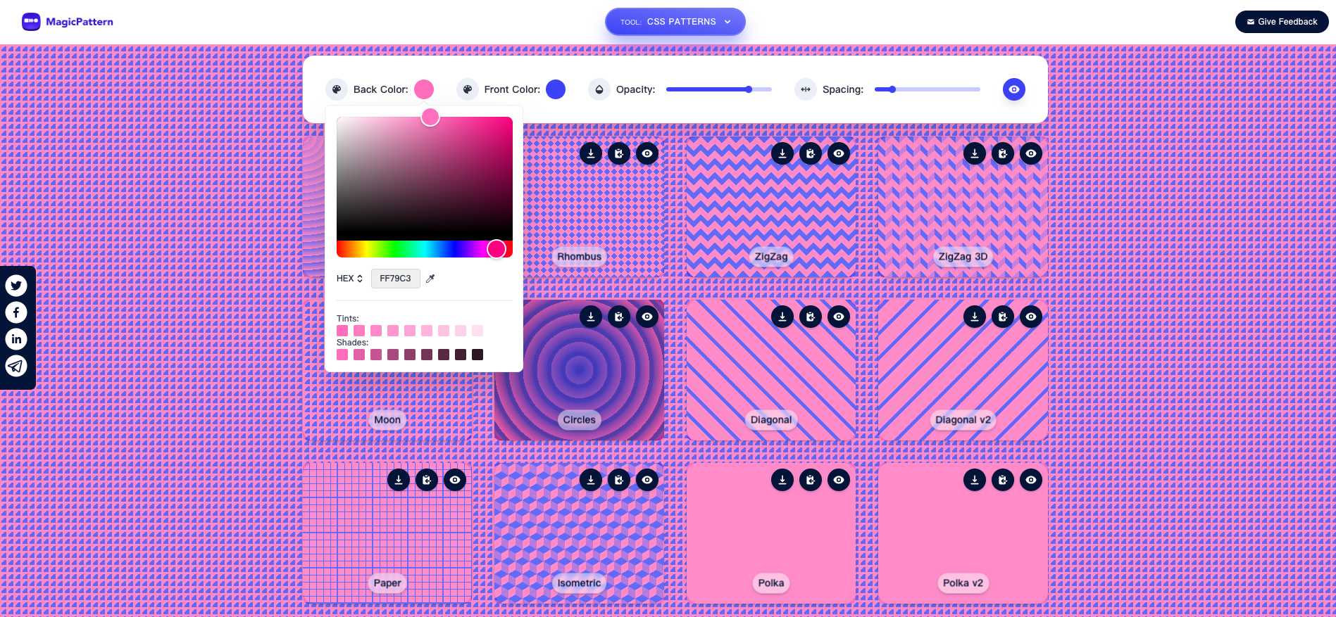 CSS Background Patterns｜step3｜鵠學苑