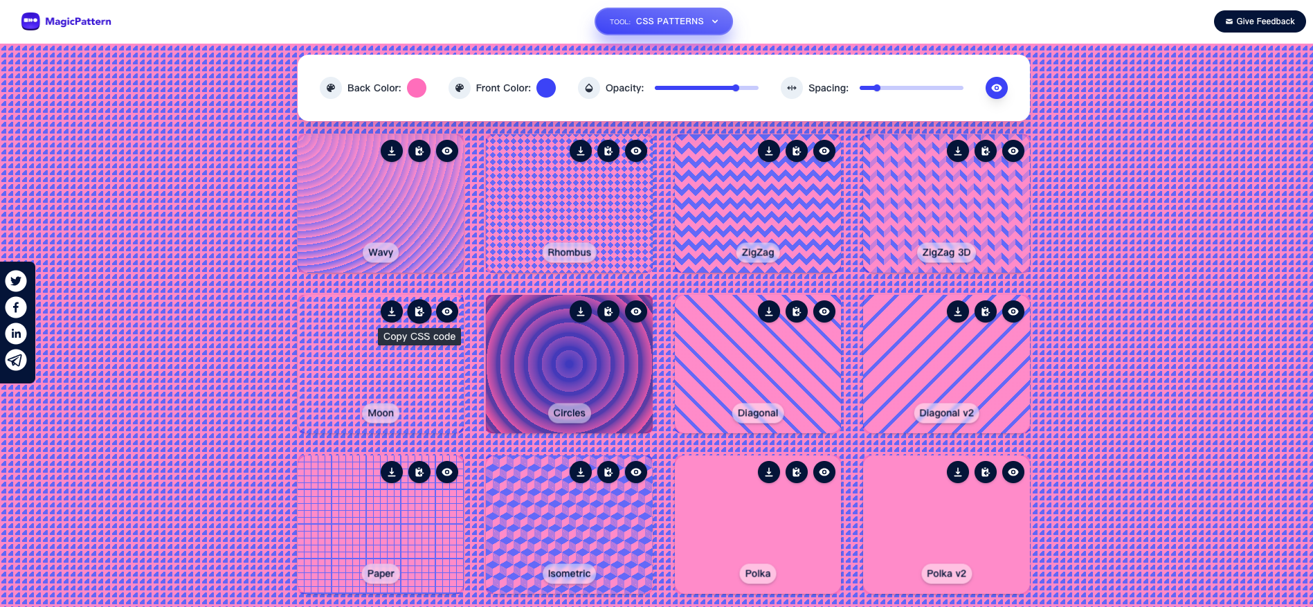 CSS Background Patterns｜step4｜鵠學苑