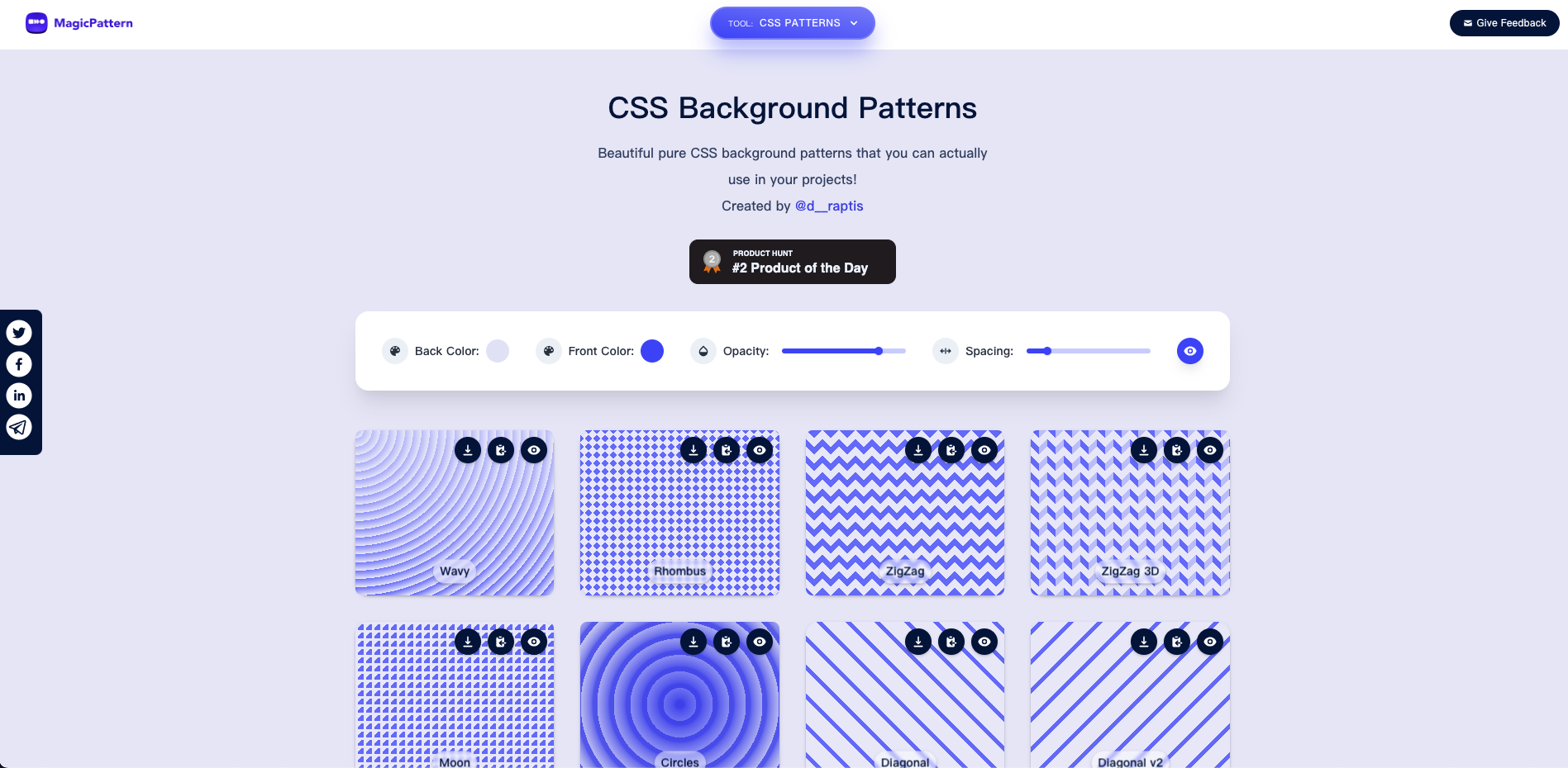 CSS Background Patterns｜鵠學苑