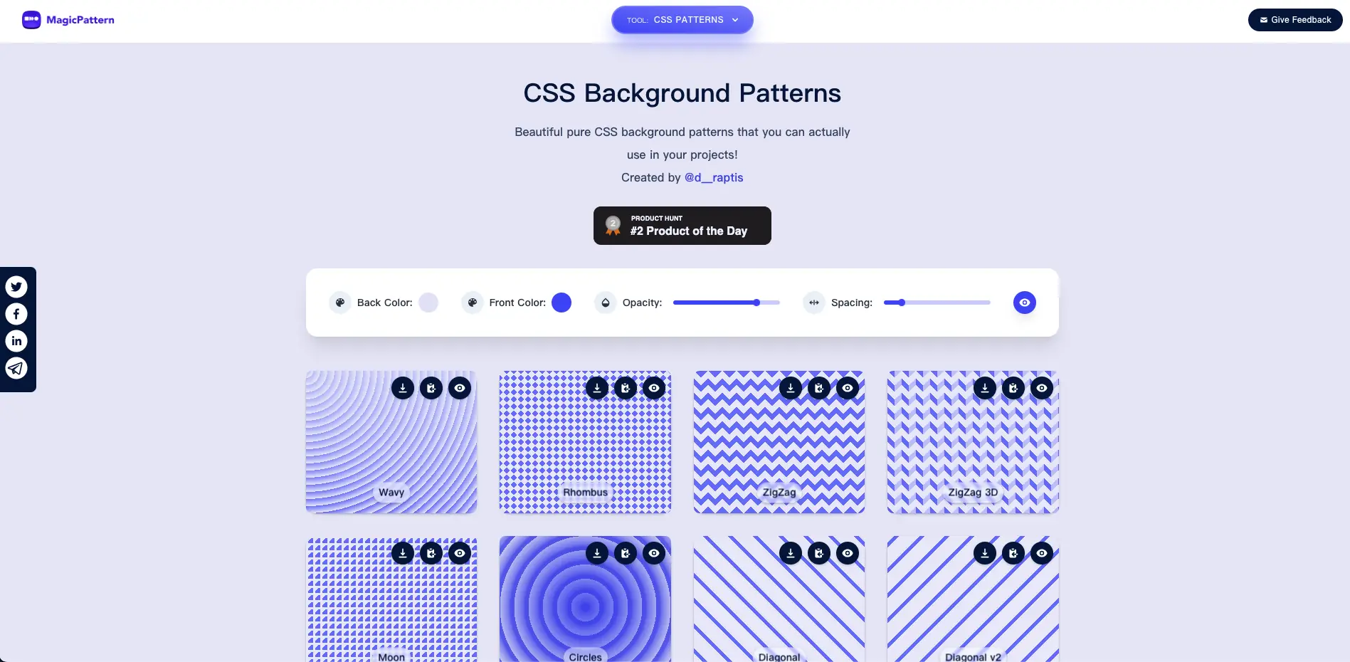 CSS Background Patterns｜鵠學苑